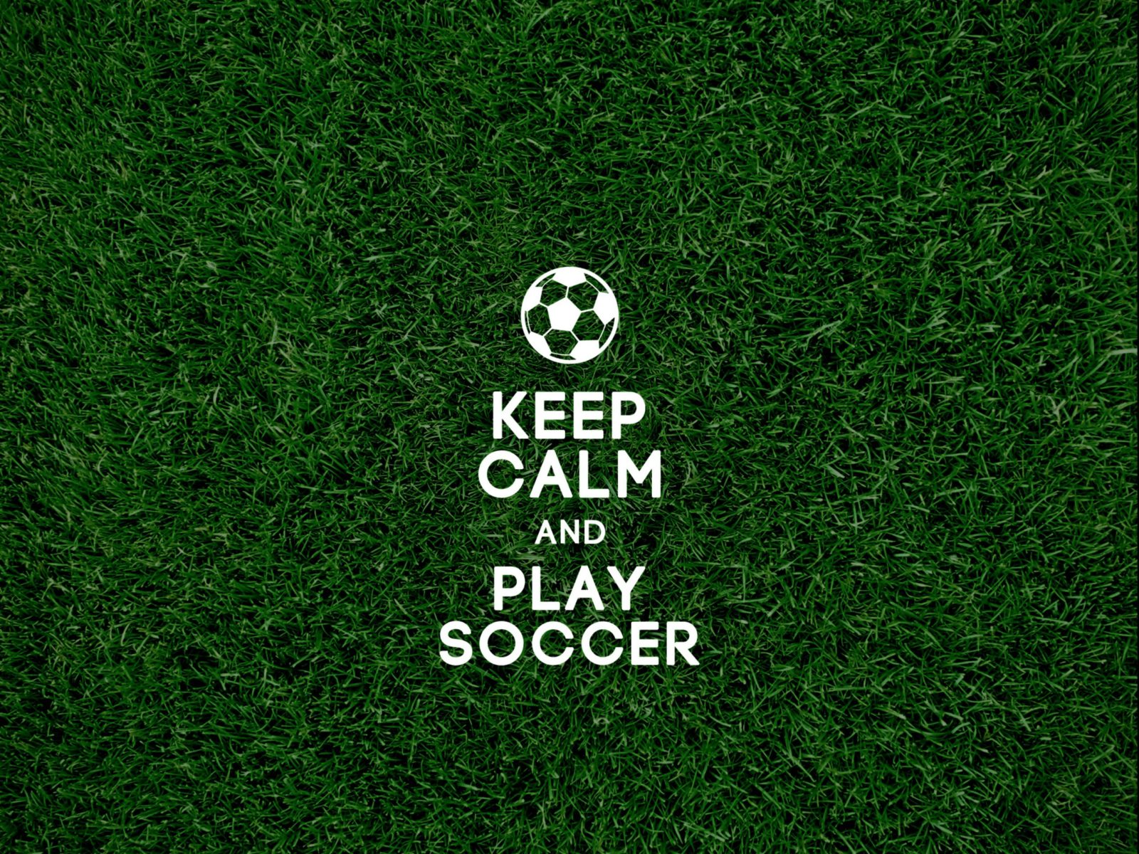 Keep Calm and Play Soccer Cool Desktop & Mobile Backgrounds